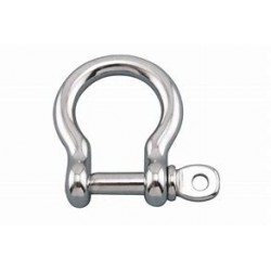 BOW SHACKLE D20MM INOX