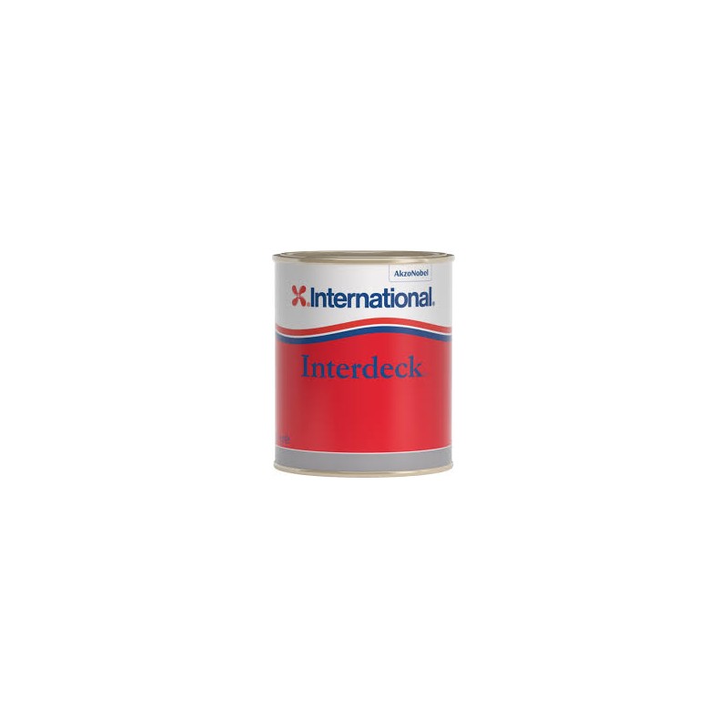 INTERNATIONAL INTERDECK NON SKID PAINT 750ML WHITE