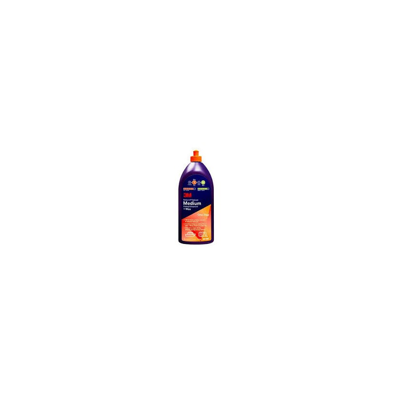 3M PERFECT IT GELCOAT WAX AND POLISH MEDIUM ORANGE 946ML